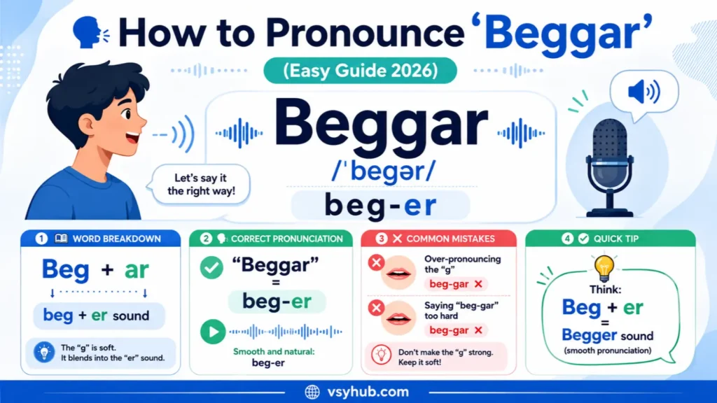 How to Pronounce Beggar