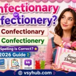 Confectionary or Confectionery