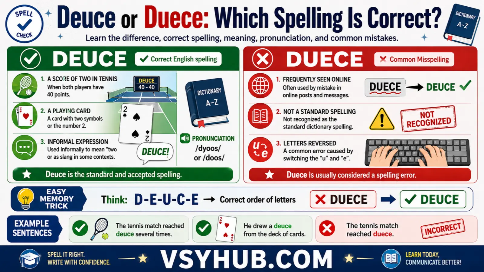 Deuce or Duece