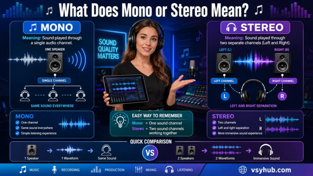 What Does Mono or Stereo Mean?