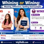 Whining or Wining