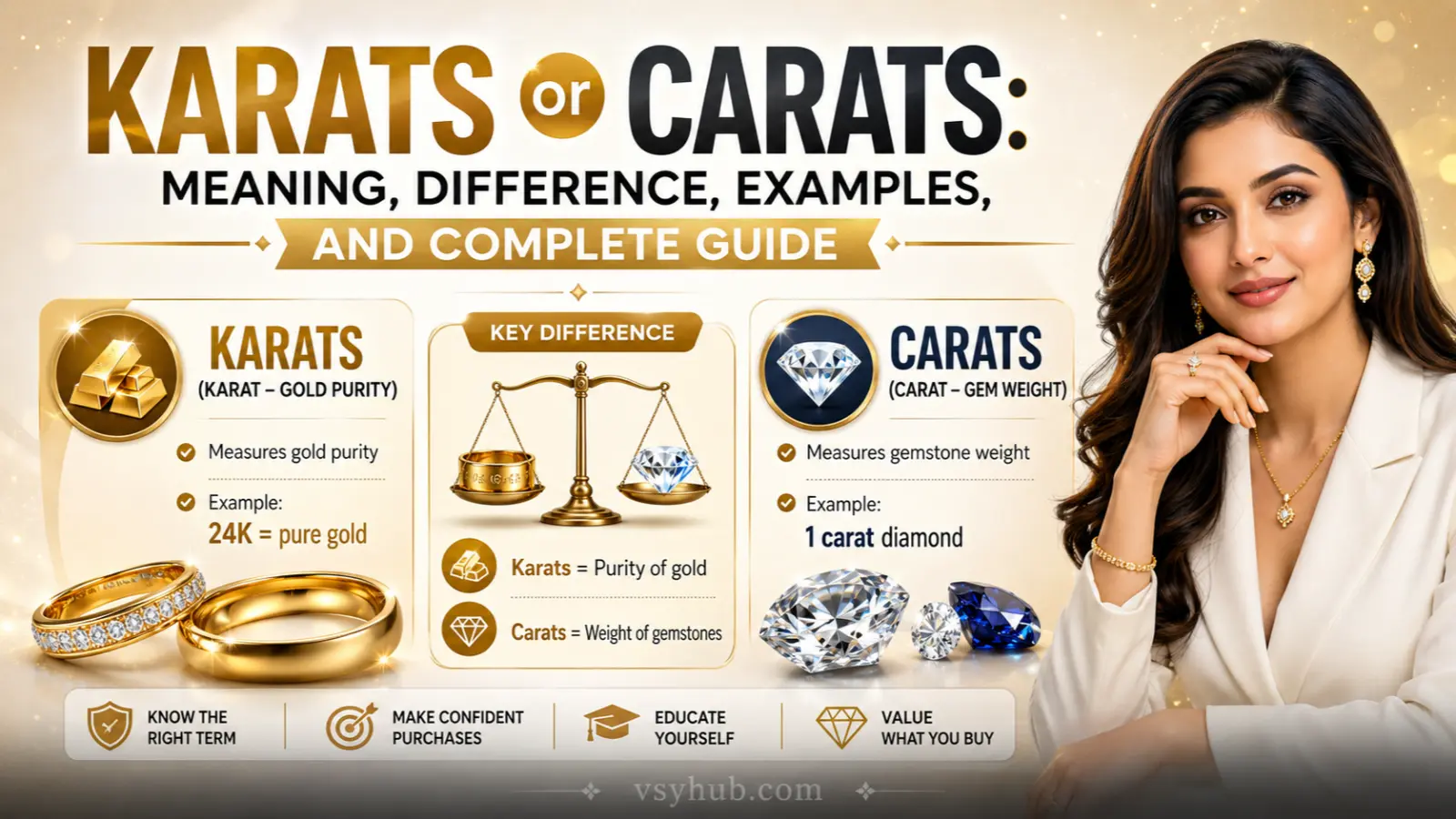 Karats or Carats