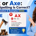 Ax or Axe