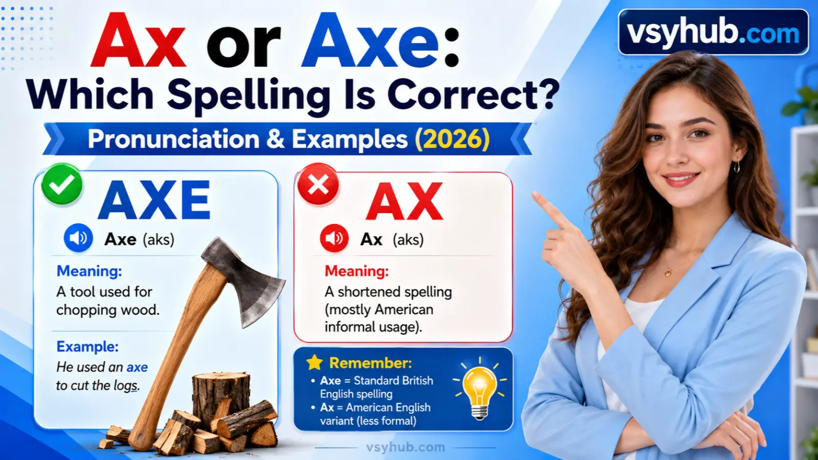 Ax or Axe