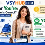 Your or You're: Which One Is Correct? Easy Grammar Guide (2026)