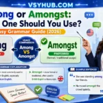 among or amongst