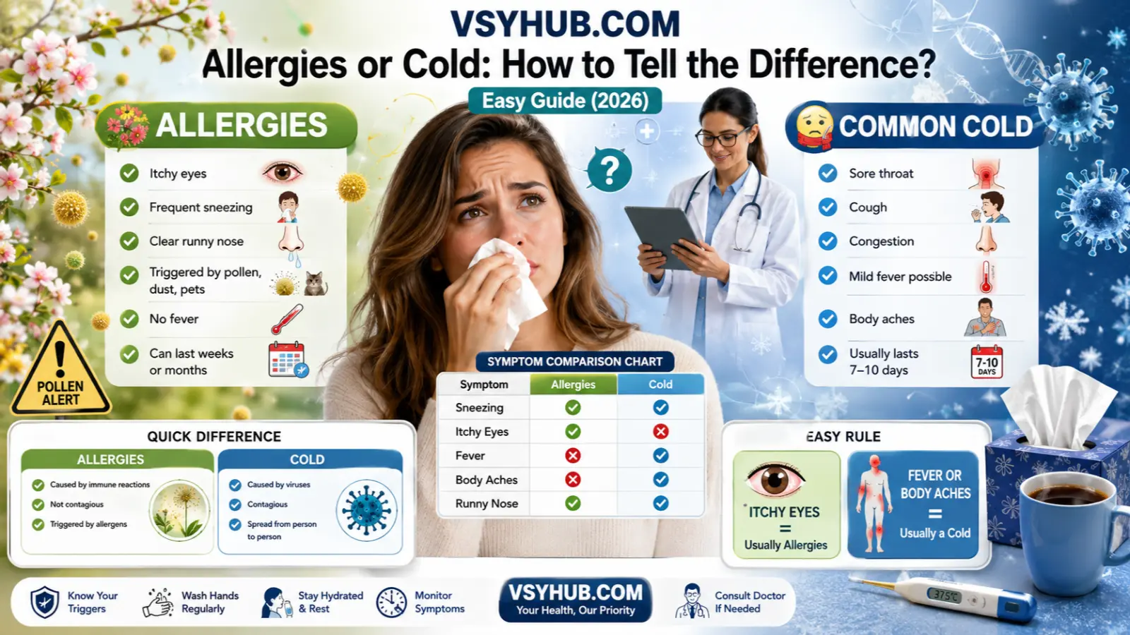 Allergies or Cold