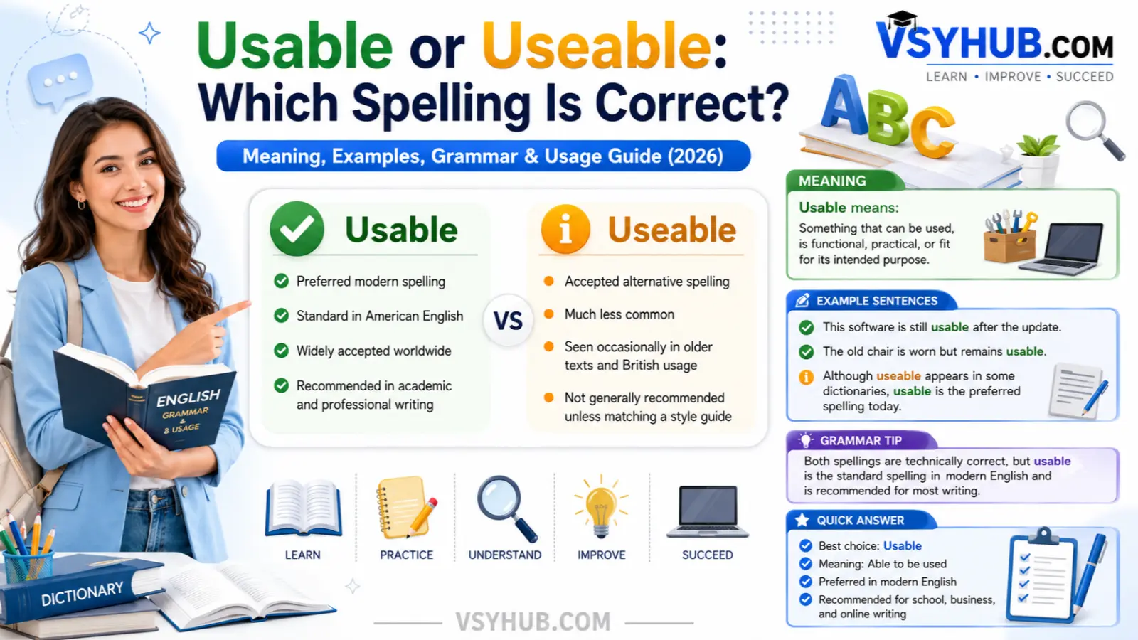 Usable or Useable