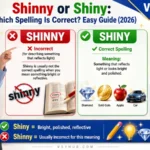 Shinny or shiny