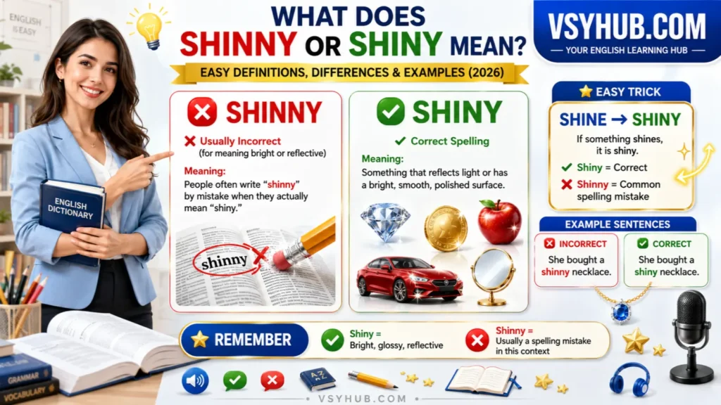 What Does Shinny or Shiny Mean?