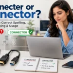 Connecter or Connector