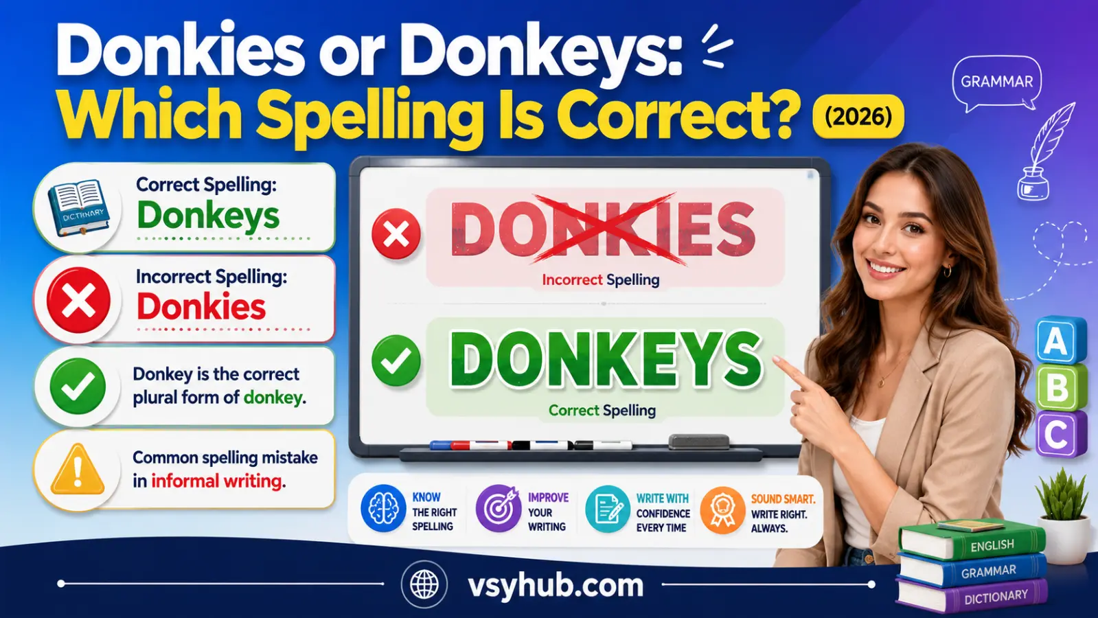 Donkies or Donkeys: Which Spelling Is Correct? (2026)