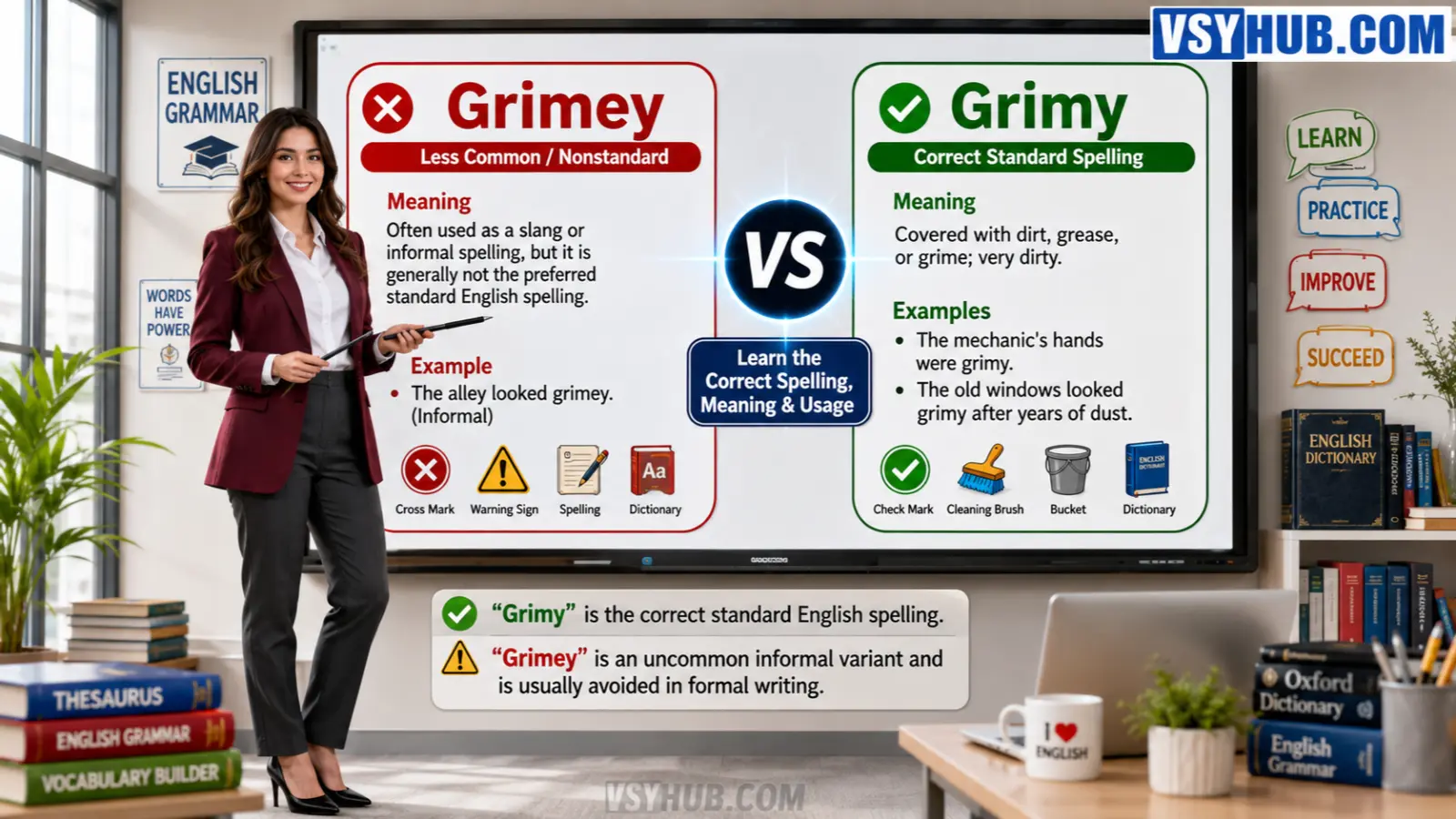 Grimey or Grimy