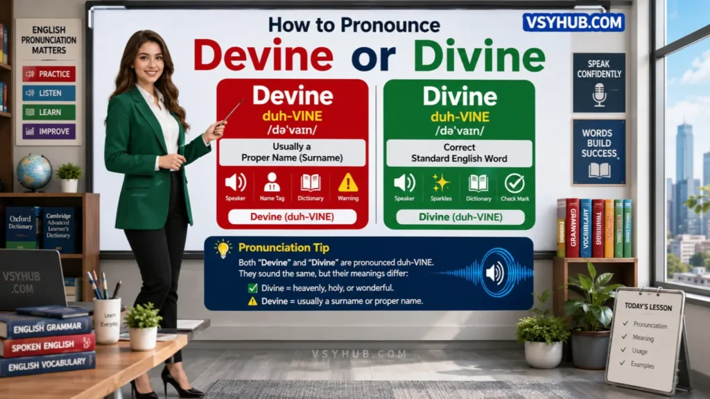 What Does Devine or Divine Mean?