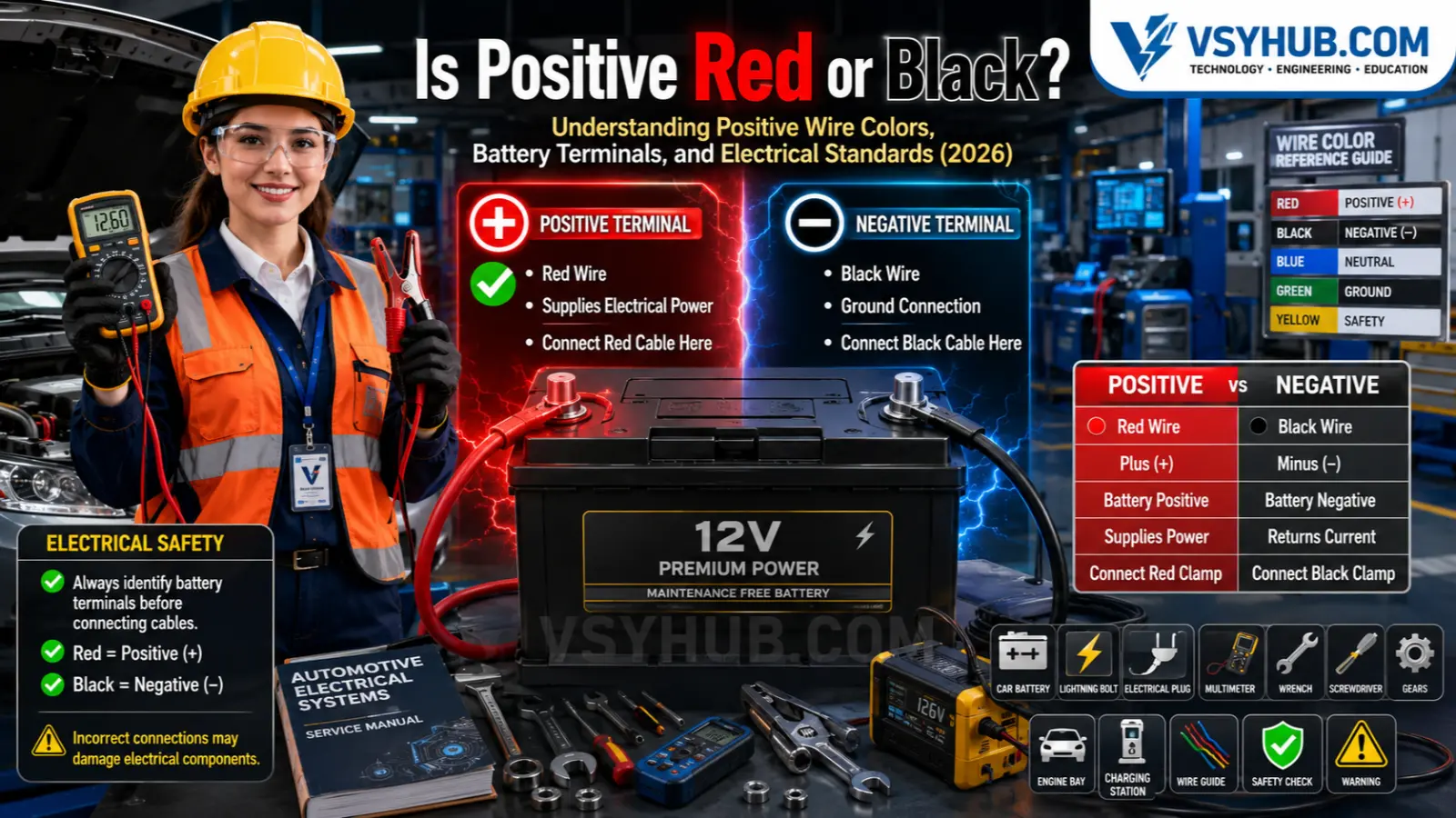 Is Positive Red or Black?