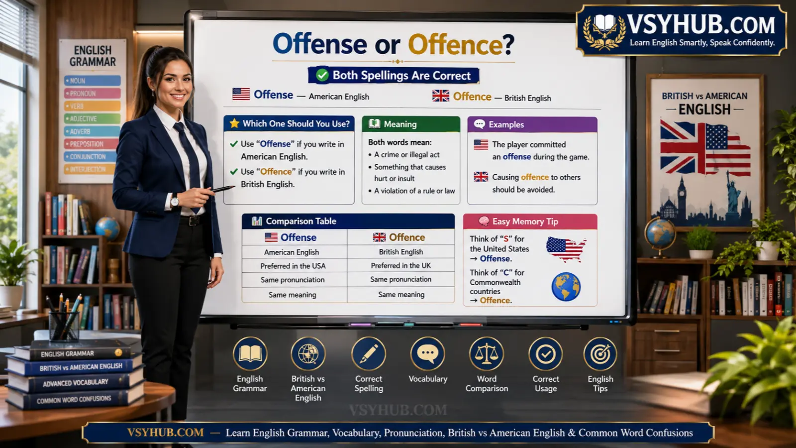 Offense or offence