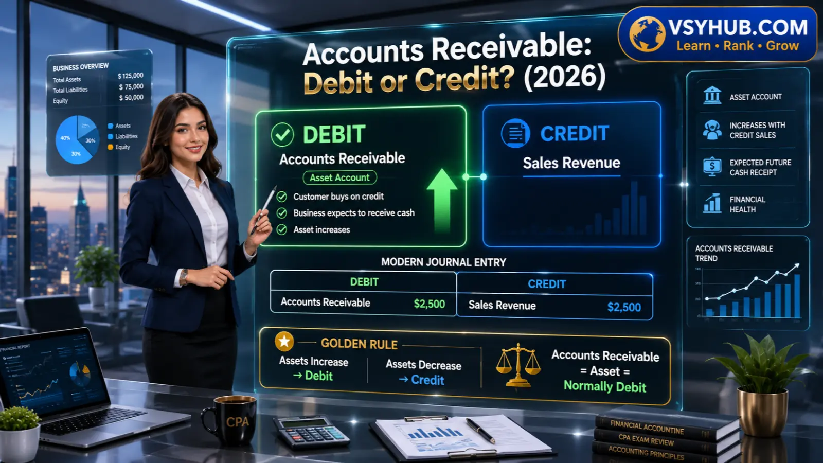 Accounts Receivable Debit or Credit? (2026)