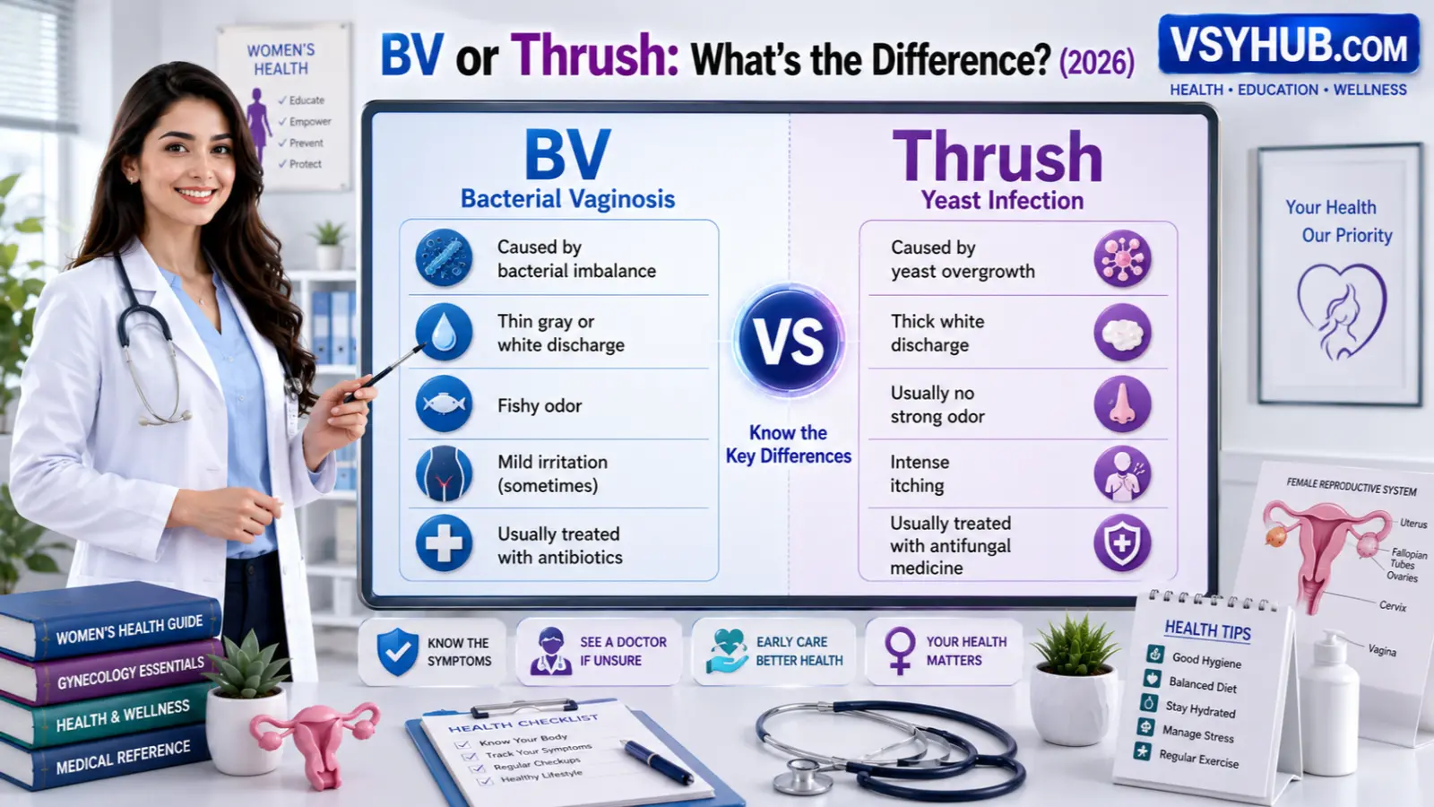 BV or Thrush: What's the Difference? 2026