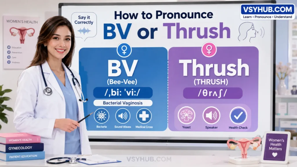 What Does BV or Thrush Mean?