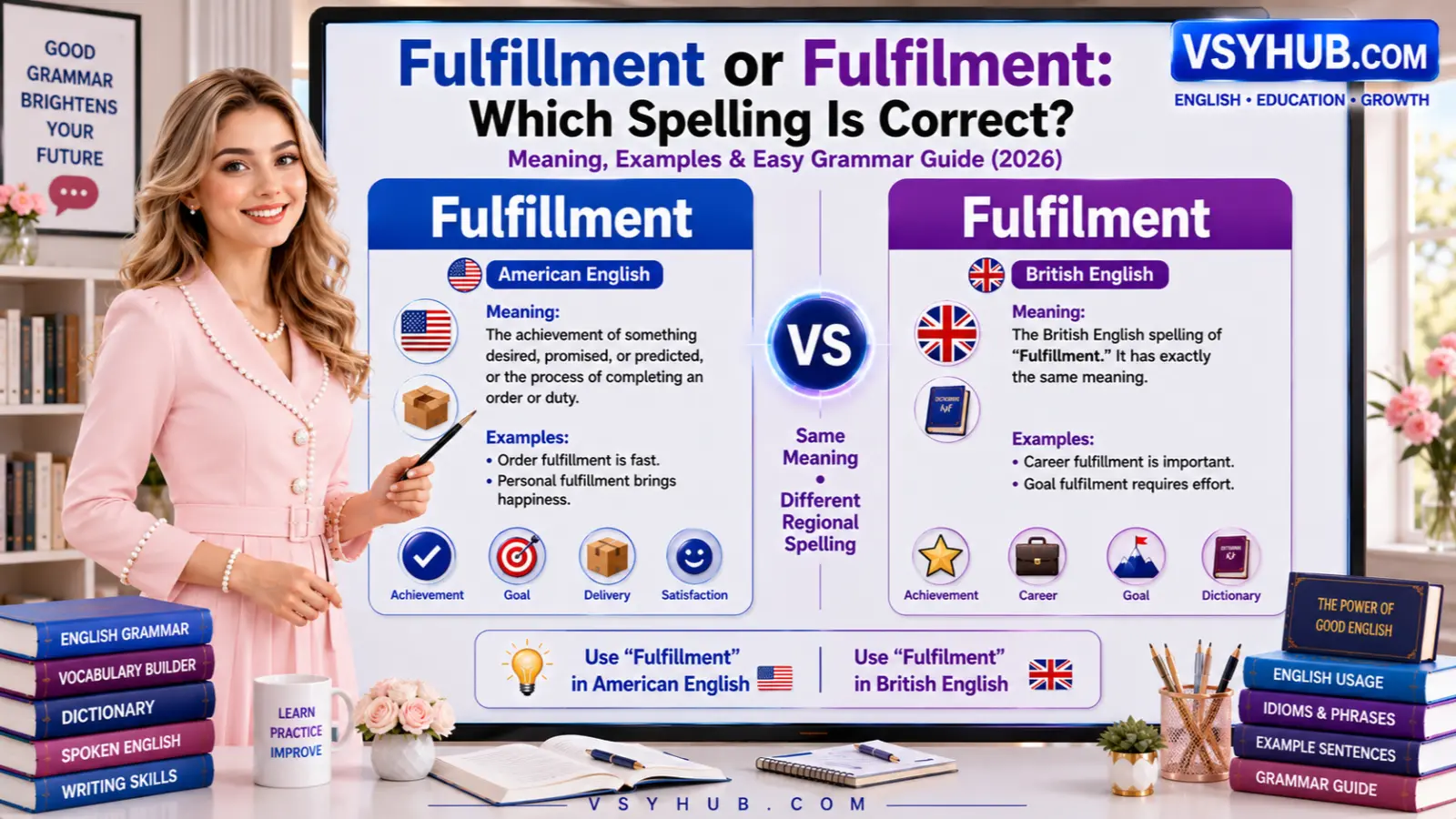 fulfillment or fulfilment