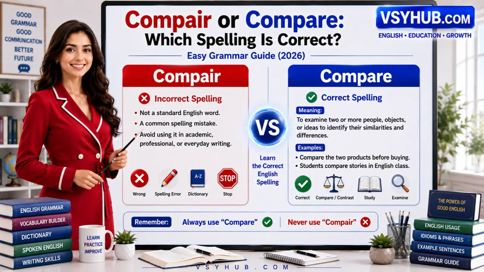 Compair or compare