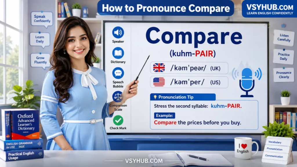 How to Pronounce Compare