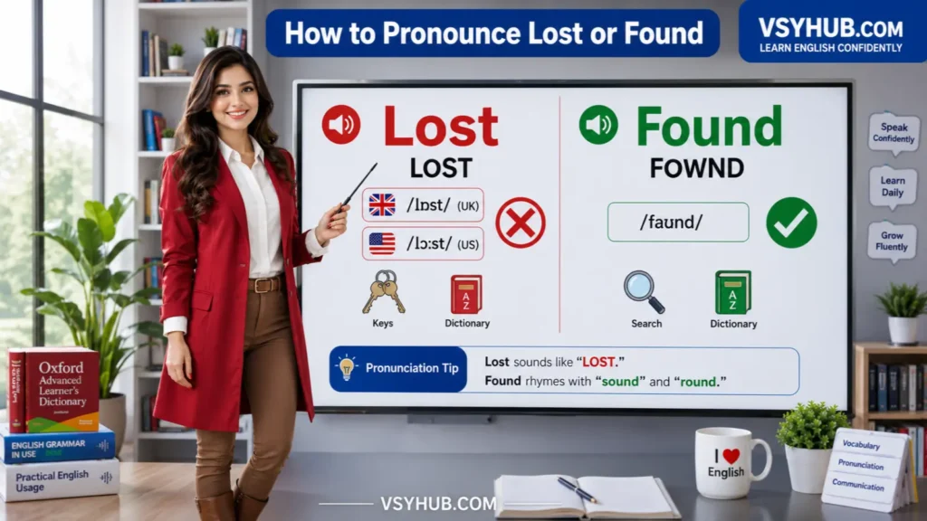 How to Pronounce Lost or Found