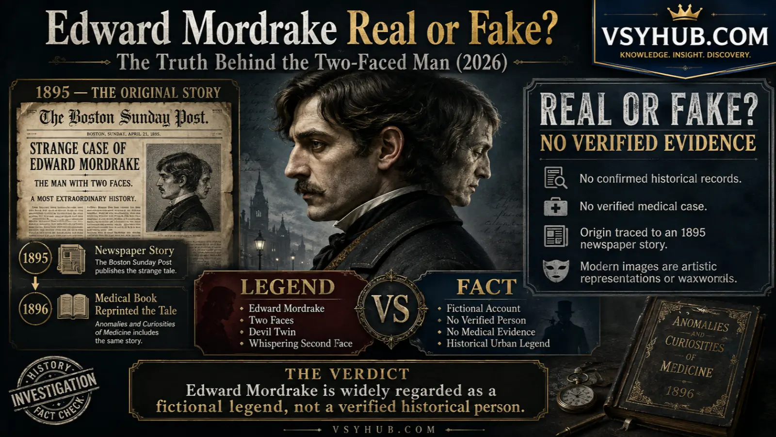 Edward Mordrake Real or Fake