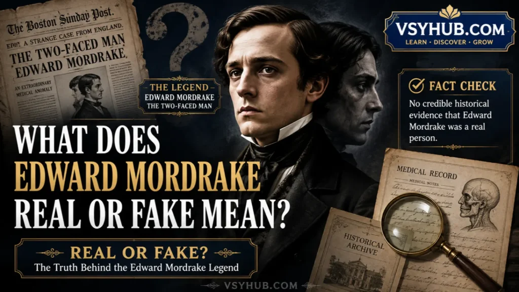 What Does Edward Mordrake Real or Fake Mean?