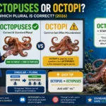 Is It Octopuses or Octopi?