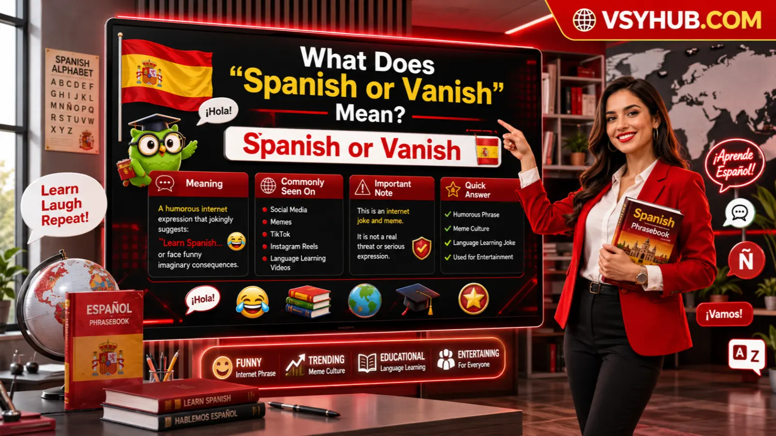 Spanish or Vanish