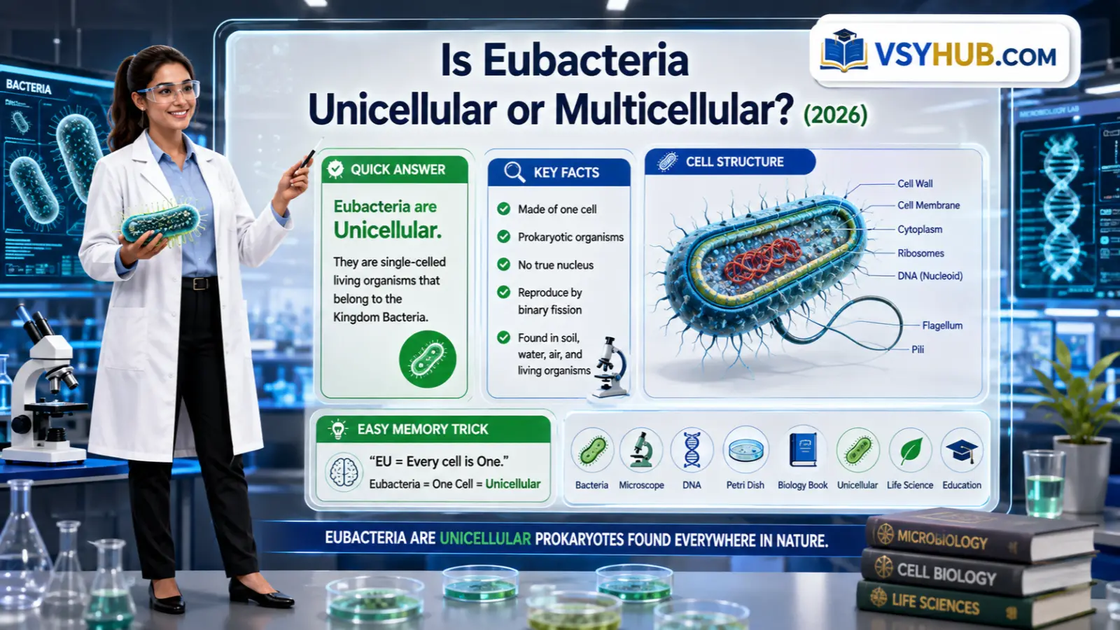 Is Eubacteria Unicellular or Multicellular