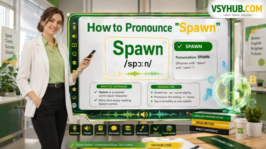 How to Pronounce Spawn