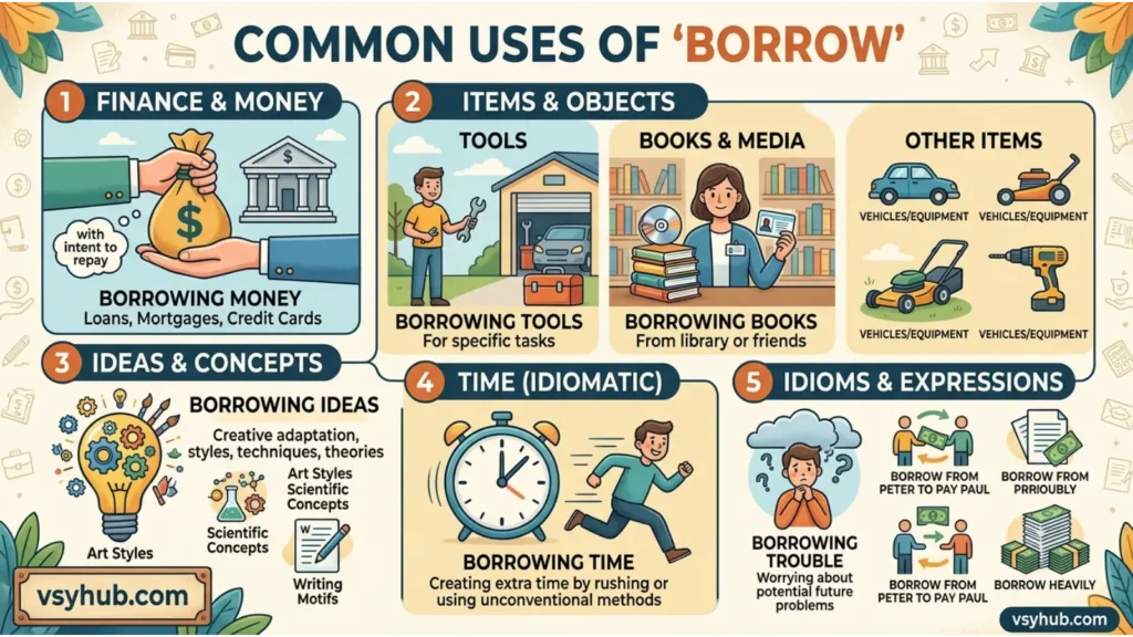 Common Uses of Borrow