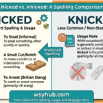 Nicked or Knicked